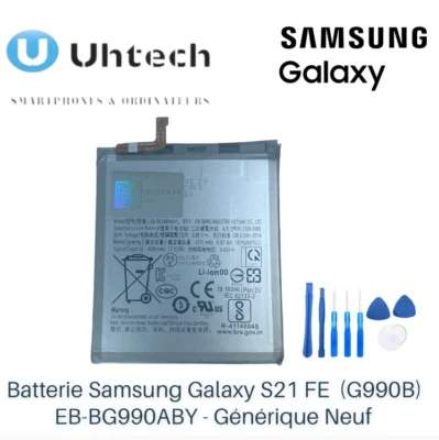 Batterie Samsung Galaxy S21 FE (G990B) EB-BG990ABY - Générique Neuf