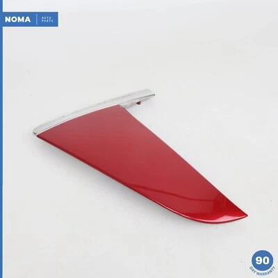 12-15 Jaguar X250 XF XFR delantero izquierdo lado del conductor guardabarros ventilación moldura rojo OEM Foto 1 de 4