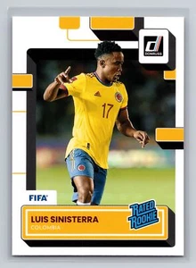 2022 DONRUSS FIFA LUIS SINISTERRA #195 RATED ROOKIE COLOMBIA - Imagen 1 de 2