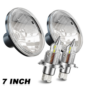 7"inch Round DRL LED Headlight For Datsun 240z 260z 280z 280zx 1600 180B 520 620