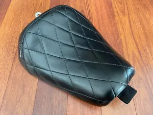 LePera HD 10-22 Sportster XL Diamond Stitch Bare Bone Solo Seat LK-006 DM - Picture 1 of 15