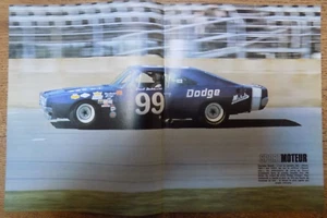 Poster sport automobile Dodge Charger de Paul Goldsmith Daytona Beach - Afbeelding 1 van 1