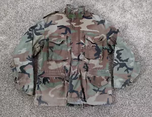 Chaqueta de campo vintage Alpha Industries M65 clima frío para hombre grande sin forro - Imagen 1 de 22