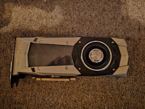 PNY NVIDIA GeForce GTX 1080 Founders Edition 8GB GDDR5X Video Graphics Card - Bild 1 von 7