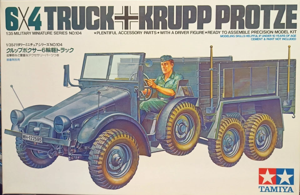 MODELLISMO - 6x4 Truck KRUPP PROTZE - 1/35 Scale - Immagine 1 di 1