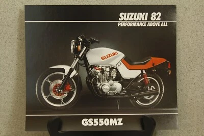 FOLLETO MOTO SUZUKI 1982 GS550MZ KATANA Foto 1 de 2