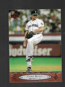 Chris Bosio 1996 UD Series 2 #461 Seattle Mariners - Picture 1 of 2