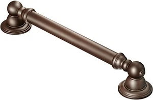 Moen YG5412ORB Kingsley Safety 12" Bathroom Grab Bar Oil Rubbed Bronze - Picture 1 of 6