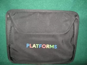 Cocoon Platforms GRID-IT w/ 10" TABLET Pocket(NWO) Black w/Blue - Picture 1 of 5