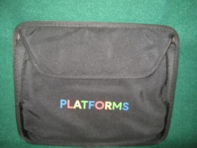 Cocoon Platforms GRID-IT w/ 10" TABLET Pocket(NWO) Black w/Blue - Image 1 of 4