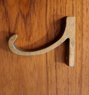 Classic Home Collection BRUSHED GOLD  METAL CURTAIN/DRAPE Brackets  3.5"X2.75" - Image 1 of 2