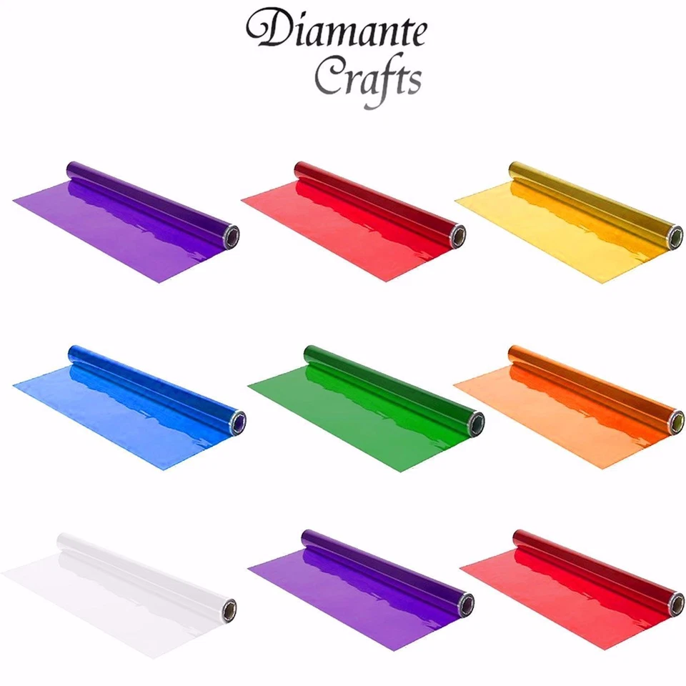 Cellophane Roll - Colourfast Acid Free - Gift Wrap Florist Coloured / Clear