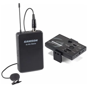 Samson Go Mic Mobile Wireless System with LM8 Lavalier and Belt Pack Transmitter - Picture 1 of 2