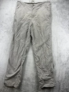 REI Herren Khaki UPF 50+ Cargo Utility 6 Taschen Outdoor Wander Hose Größe 36x34 - Bild 1 von 10