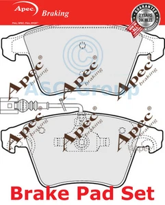 Apec Front Brake Pads Set EO Quality Replacement with Wear Indicator PAD1337 - Picture 1 of 1