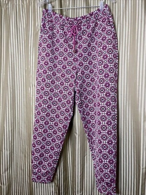 Joggers de jacquard rosa con estampado floral talla XL de INC International Concepts para mujer Foto 1 de 4