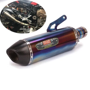 For BMW S1000RR 2019-2025 Exhaust Pipe Motorcycle 60mm Muffler Reserve Catalyst - Picture 1 of 8