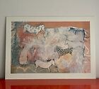 Harold Larsen Abstract Expressionist Horses Fine Art Print New Mexico Southwest