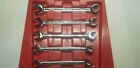 SNAPON SAE STANDARD 3/8 7/16 1/2 9/16 5/8 LINE FLARE NUT TUBING WRENCH 6 POINT