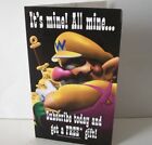 Wario World GameCube Insert Only NO GAME Nintendo Power Subscription It's Mine