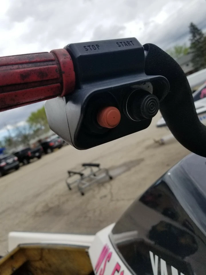 Interruptor de parada de arranque Yamaha Lanyard 1987-1992 Wr500 Lx650 WaveJammer Wr 500 Lx 650 Foto 1 de 1