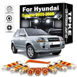 12Pcs Canbus Car LED Interior Map Dome Light Kit For Hyundai Tucson 2005-2009  - Picture 1 of 9