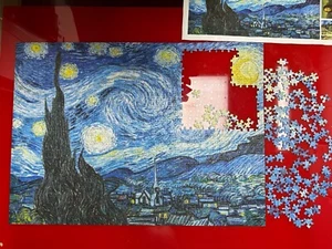 Puzzle Van Gogh The Starry Night 1000 Pcs Puzzle High Quality  Ghristmas Gift  - Picture 1 of 6