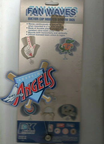 1999  ANAHEIM ANGELS  Fan Wave for Car/TRUCK rear window Throwback LOGO NEW Cover