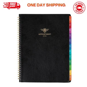 Terminplaner 2026 von Januar 2026 - Dezember 2026 9" x 11", Tages-/Stundenplan - Bild 1 von 9