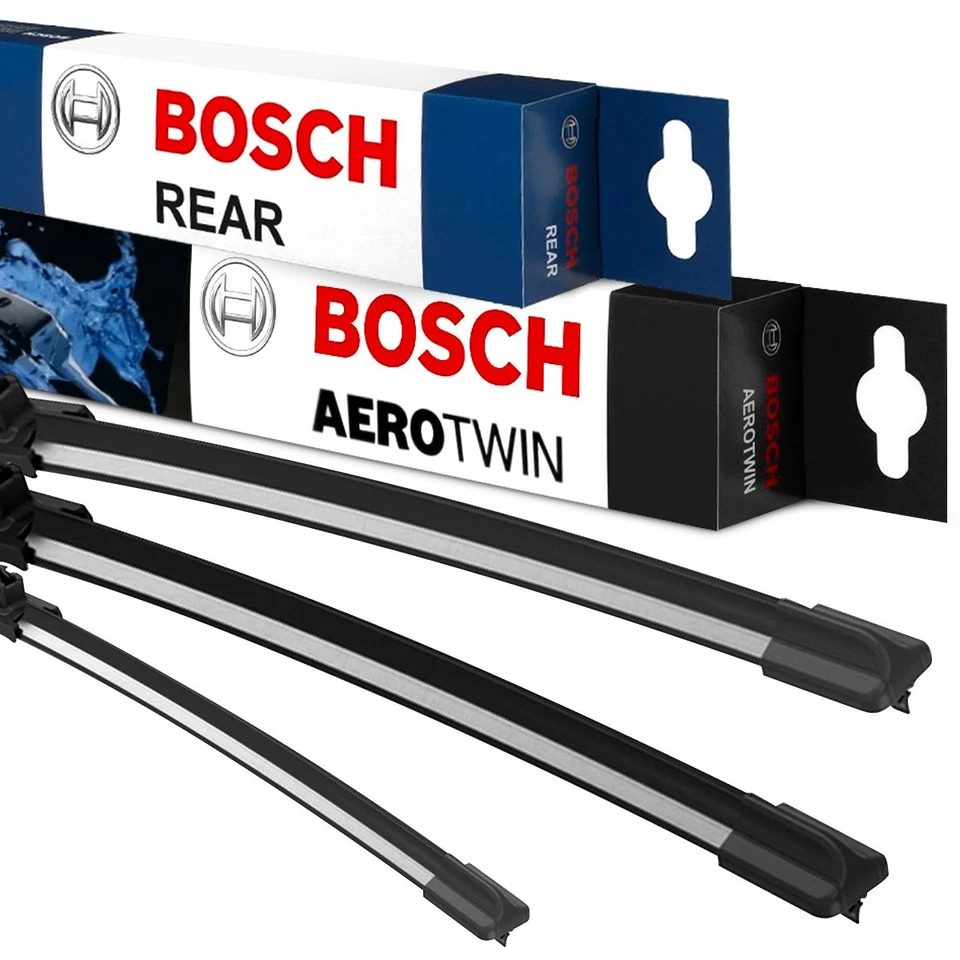 BOSCH Aerotwin limpiaparabrisas delantero + trasero para VW Polo 6C1 6R1 Audi A1 8XA 8XF - Imagen 1 de 4