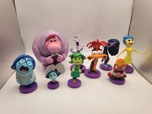 Disney Inside Out 2 Set Of 9 Figures Fear Joy Embarrassment Envy Sadness Etc - Picture 1 of 7