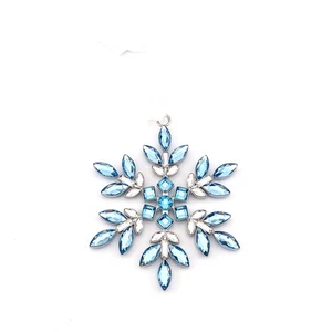 Swarovski Kristall Gema Holiday Ornament, blau, 5681007 - Bild 1 von 1