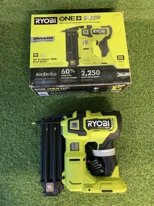 Herramienta clavadora Brad sin escobillas Ryobi One+ HP 18v solamente (P322) - Imagen 1 de 2