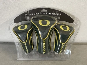 Confezione da 3 copricapo Oregon Ducks Golf di Team Golf nuovi con licenza X, 1 e 3 - Foto 1 di 2