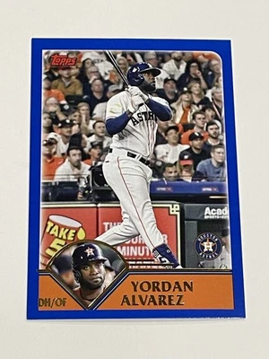 2023 Topps Archives Baseball #243 - Yordan Alvarez - Houston Astros - Image 1 of 2
