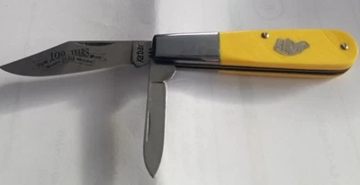 Cuchillo de Bolsillo Plegable KA-BAR USA Kabar Vintage 1003 2 Hojas Foto 1 de 4