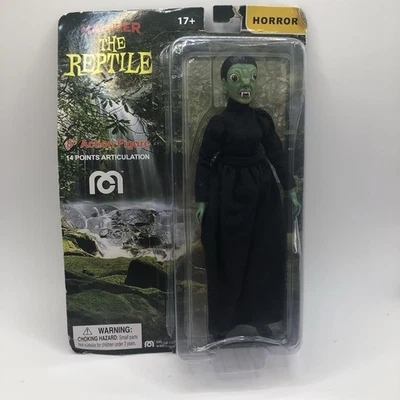 Figura de acción Mego Horror Hammer the Reptile 8 pulgadas modelo 2021 Foto 1 de 4