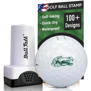 Ball Tatt - Gator Golf Ball Stamp Marker Quick-Dry Self-Inking Ball Stamper - Picture 1 of 4