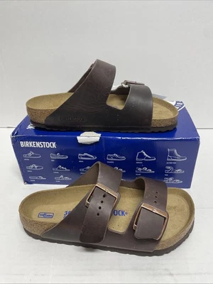 Nueva Sandalia Birkenstock Arizona BS Habana Calce Regular Plantilla Suave -7/5 Foto 1 de 4