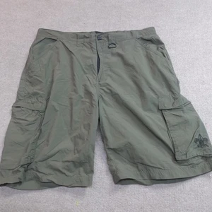 Boy Scouts Shorts Large Green Olive Solid 10" in Cargo Centennial Performance - Picture 1 of 11