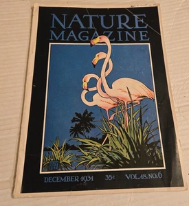 Nature Magazine December 1931 Vol. 18 No. 6 Vintage Illustrated Natural History - Picture 1 of 7