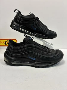 Nike Air Max 97 Black Blue Men’s Trainers UK 8.5 EUR 43 DZ4505-001 - Picture 1 of 6