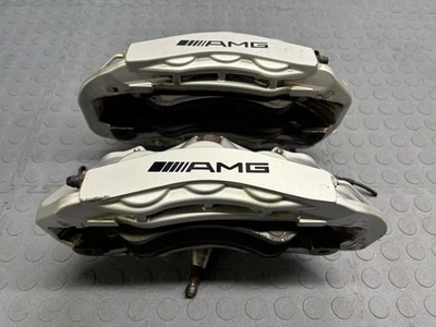 W211 Mercedes E63 AMG Front Left Right Brake Caliper Calipers Set 70k - Image 1 of 4