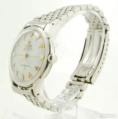 Omega Constellation grade 505 automatic wrist watch, 24 jewels, WR SS case, box - Image 1 of 4