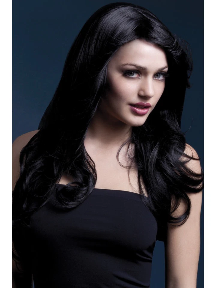 Peluca Fever Nicole, negra Foto 1 de 1