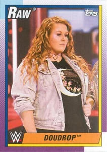 Doudrop 2021 Topps Heritage WWE Raw Wrestling Base Card #12 - Picture 1 of 2