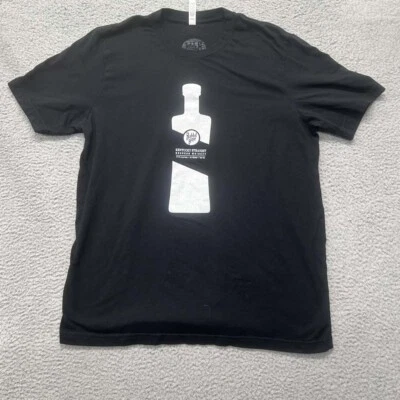 Rabbit Hole Bourbon Whiskey T-Shirt Womens Xtra Large No going back Black - Image 1 of 4