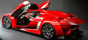 Citroen Rare Le Mans Concept Car12DS21Pallas24Custom Built Metal Body1:18Model - Picture 1 of 11