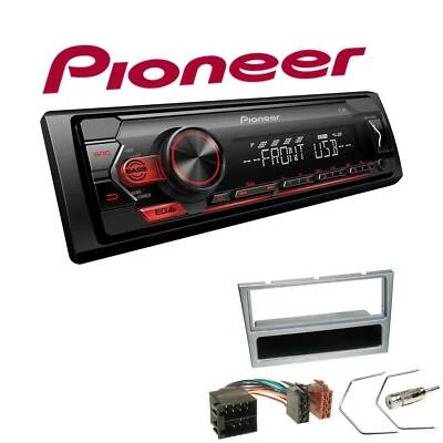 Pioneer 1-DIN Autoradio USB AUX Android Einbauset für Opel Meriva matt chrom  - Bild 1 von 4