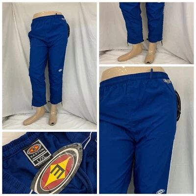 Easton Sweatpants Childrens XL Blue Poly Nylon Zip Pockets NWT YGI N2-281 - Image 1 of 4